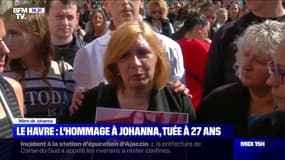 "Johanna gardait tout pour elle, elle avait toujours le sourire": la mère de la jeune fille de 27 ans tuée par son ex-conjoint au Havre s'exprime pendant la marche blanche