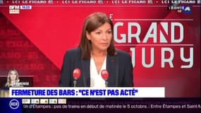 La fermeture des bars à Paris "n'est pas actée", assure Anne Hidalgo