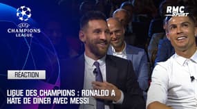 Ligue des champions : Cristiano Ronaldo a hâte de dîner avec Messi 