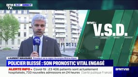 Laurent Wauquiez: "La réalité dans notre pays n'est pas la violence policière, c'est la violence contre les policiers"