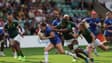 Gaby Vernier lors du match de Coupe du monde féminine de rugby France-Afrique du Sud, 7 septembre 2025
