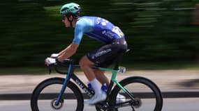 Paul Seixas sur le Critérium du Dauphiné, le 12 juin 2025