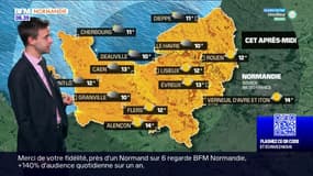 Météo Normandie: un ciel nuageux ce lundi, jusqu'à 12°C attendus à Rouen et 13°C à Caen