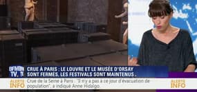 Crue à Paris: Le Louvre et le musée d'Orsay sont fermés