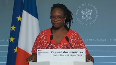 Sibeth Ndiaye, porte-parole du gouvernement, le 24 juin 2020.