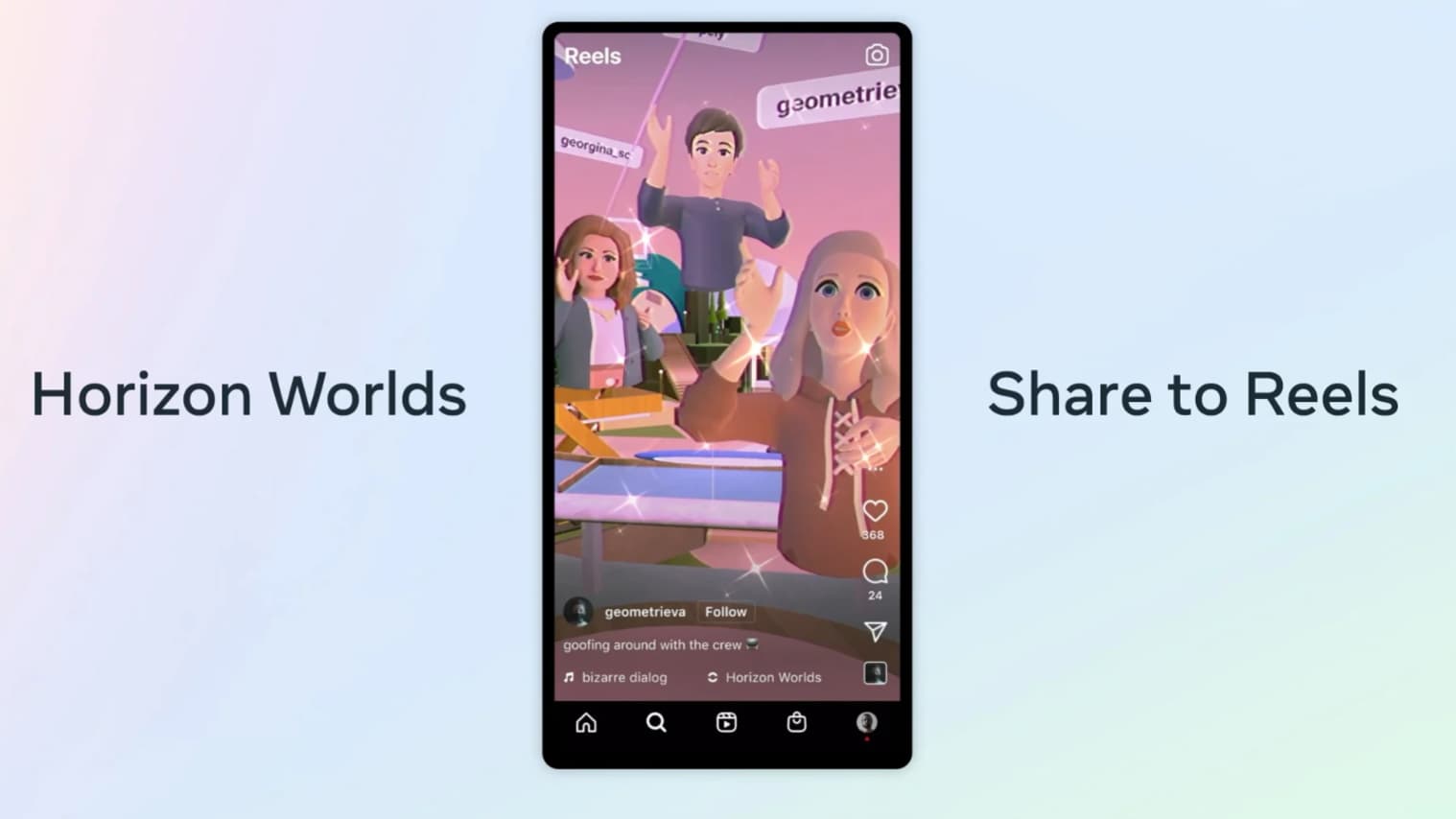 Meta compte sur Instagram pour pousser les utilisateurs vers Horizon Worlds. Meta compte sur Instagram pour pousser les utilisateurs vers Horizon Worlds.