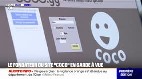 Le fondateur du site "Coco" placé en garde à vue 