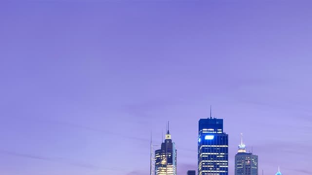 La skyline de Sydney.