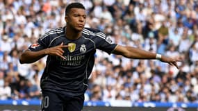 Kylian Mbappé lors de Real Sociedad-Real Madrid le 13 septembre 2025