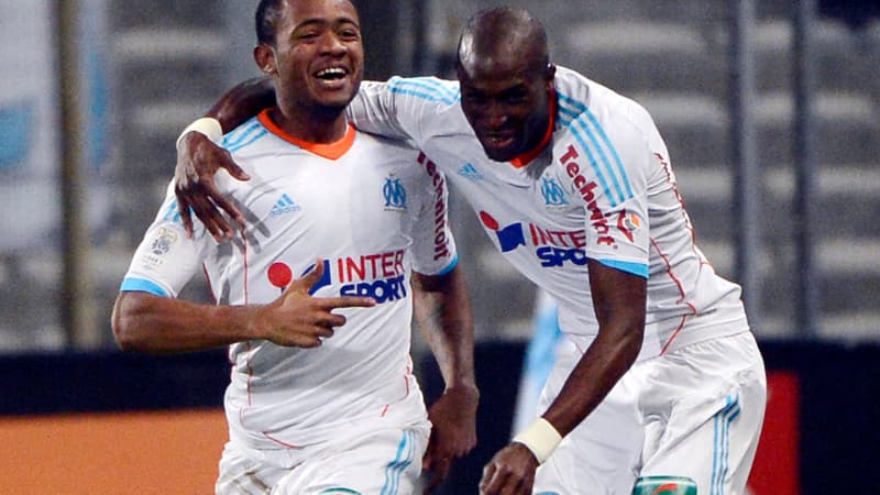 Jordan Ayew et Rod Fanni