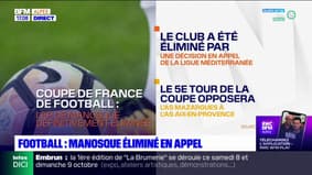 Football: le club de Manosque définitivement éliminé en appel