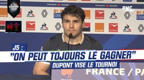 XV de France : "On peut toujours le gagner", Dupont vise la victoire finale dans le tournoi des VI Nations