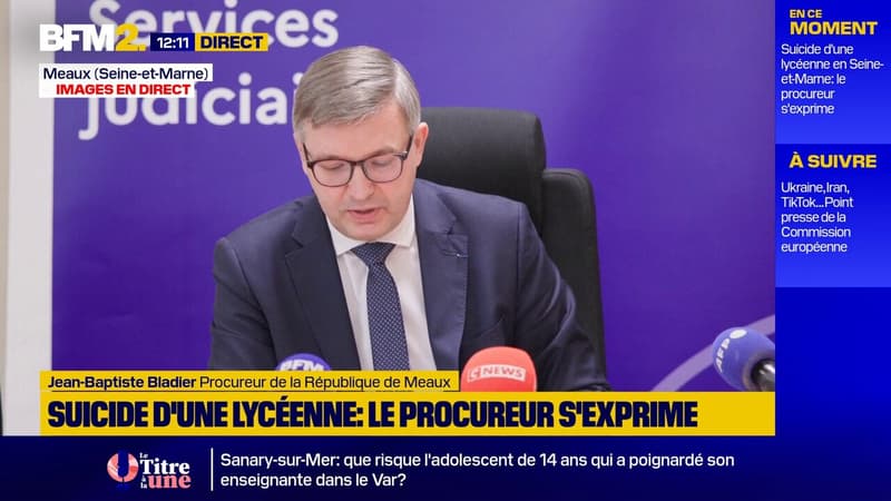 Suicide de Camélia: l'analyse des données téléphoniques ne permettent pas "d'étayer l'existence d'un harcèlement", selon le procureur