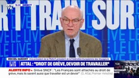 Michel Quidort (vice-président de la FNAUT): "Nous sommes attachés au droit de grève, mais on ne peut pas faire n'importe quoi avec, et là, c'est vers quoi on s'achemine"