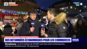 Noël: les retombées économiques pour les commerces à Strasbourg