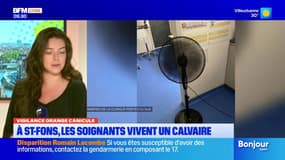 Canicule: à Saint-Fons, les soignants et les patients vivent un calvaire