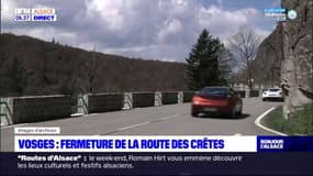 Vosges: une partie de la route des crêtes fermée ce lundi