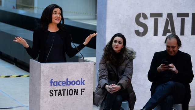 Sheryl Sandberg a annoncé que le tout premier programme d'accompagnement de start-up de Facebook serait installé à Paris.