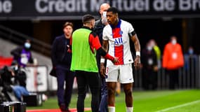 Presnel Kimpembe a été exclu pour un geste dangereux