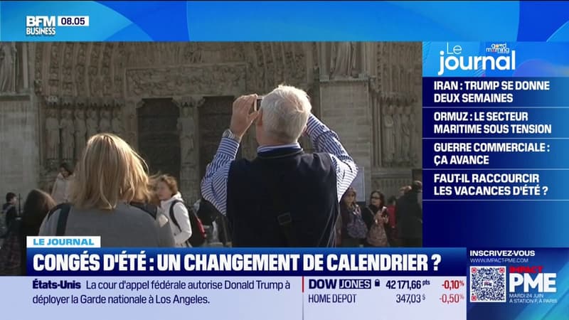 Congés d'été : un changement de calendrier ?