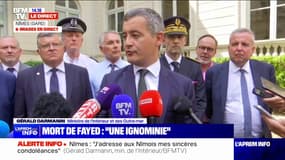 Gérald Darmanin sur la mort de Fayed à Nîmes: "Perdre un enfant des conséquences d'un trafic de drogue est une ignominie"