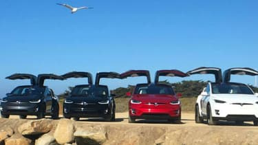 Les portières Falcon du Model X