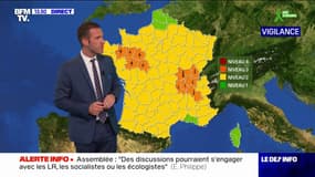 Orages: 5 départements restent placés en vigilance orange