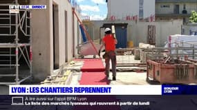 Lyon: les chantiers reprennent avec des règles sanitaires strictes