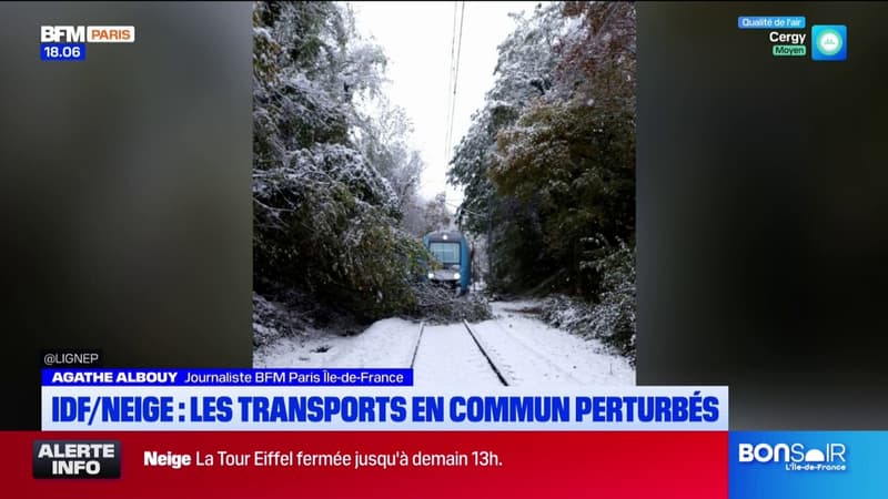 Chutes de neige en Île-de-France: à quoi s'attendre demain?