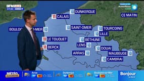 Météo: un lundi maussade sur la région, 17°c à Lille et 19°C à Calais