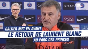 PSG-OL : Galtier met en avant le retour de Blanc au Parc des Princes