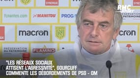 "Les réseaux sociaux attisent l'agressivité", Gourcuff commente les débordements de PSG - OM