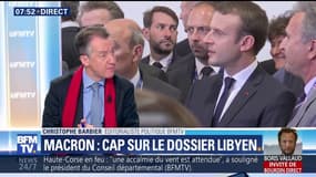 L’édito de Christophe Barbier: Emmanuel Macron veut s'occuper du dossier libyen