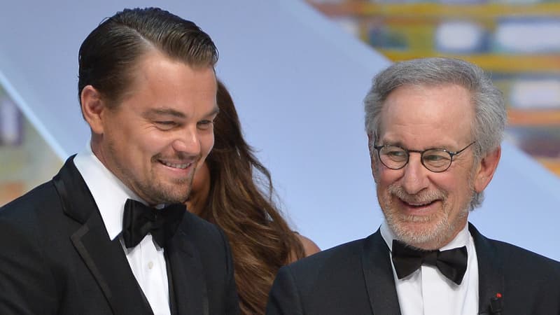 Leonardo DiCaprio et Steven Spielberg