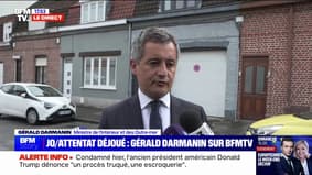 Attentat déjoué pour les JO à Saint-Etienne: "Le suspect n'était pas connu des services de renseignements", déclare Gérald Darmanin