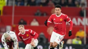Jesse Lingard avec Manchester United