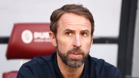 Gareth Southgate lors de Hongrie-Angleterre, le 4 juin 2022.