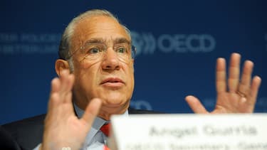Pour l'Organisation, dirigée par Angel Gurria, le ralentissement de la croissance mondiale devrait se poursuivre.