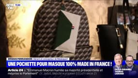 Une pochette pour masque 100% Made in France - BFMTV répond à vos questions