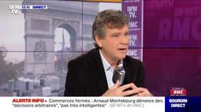 Sur RMC, Arnaud Montebourg explique pourquoi "la société qui va sortir du coronavirus va être explosive"