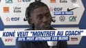 Équipe de France Espoirs : Koné veut "montrer au coach" qu’il peut atteindre les Bleus