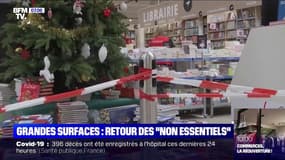 Les rayons "non essentiels" peuvent aussi rouvrir dans les grandes surfaces