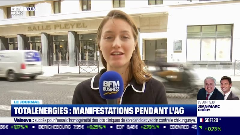 TotalEnergies : manifestations pendant l'AG