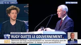 Julien Bayou (EELV) estime que les dîners de François de Rugy ont "jeté un discrédit sur toute la classe politique"