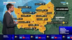 Météo Normandie: de la pluie et du vent ce jeudi, jusqu'à 11°C à Caen et à Rouen