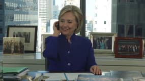 Hillary Clinton dans une parodie de la série "House of Cards"