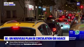 Lyon: un nouveau plan de circulation crée des bouchons dans le 9e arrondissement