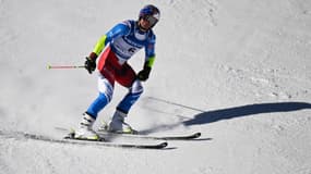 Alexis Pinturault lors du slalom parallèle des Mondiaux 2023
