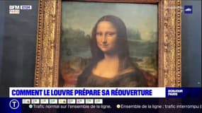 Paris: comment le Louvre prépare sa réouverture