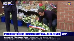 Policiers morts dans le Nord: un hommage national sera rendu